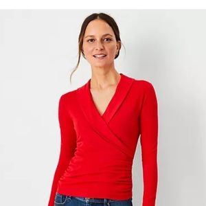 Ann Taylor wrap top